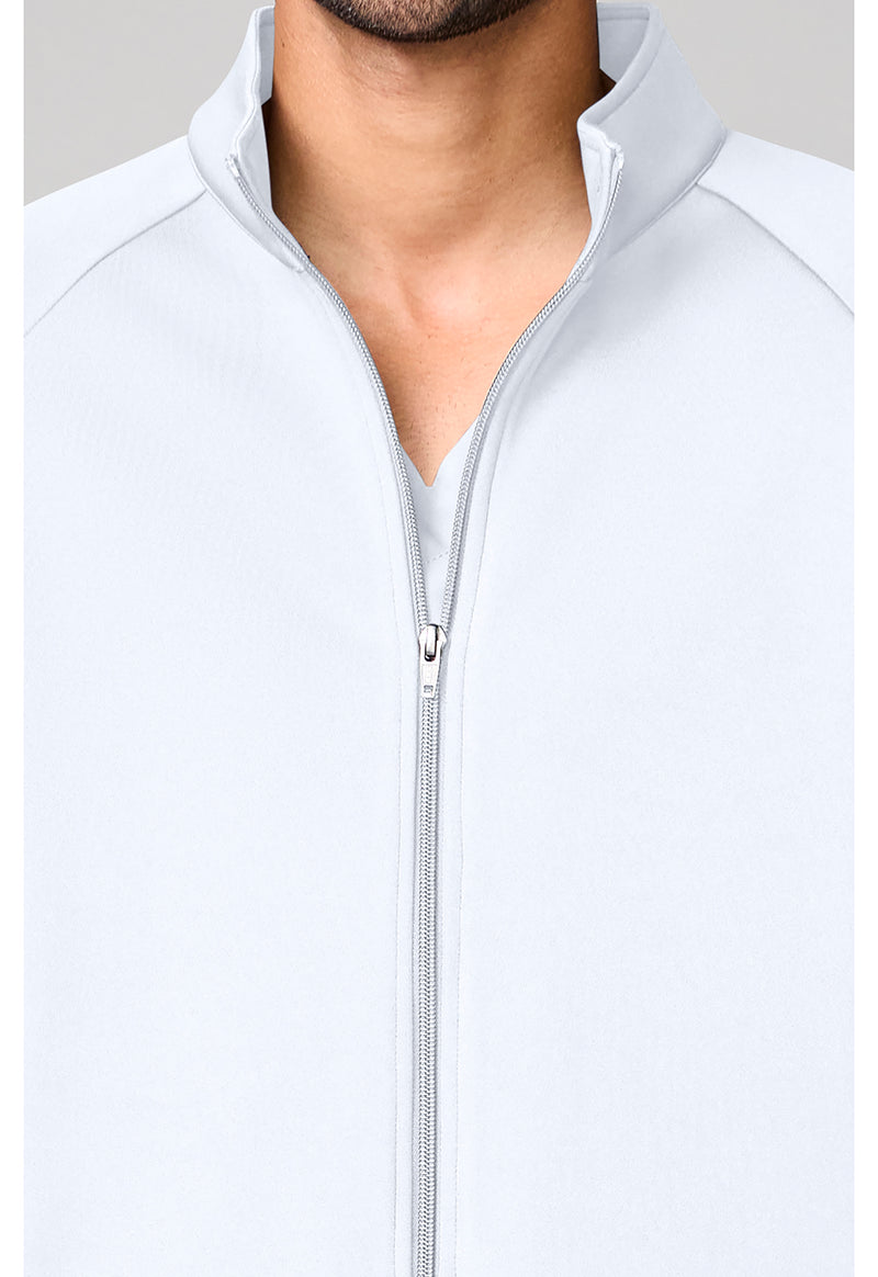 WHITE - Men's Fleece Jacket (View 2)