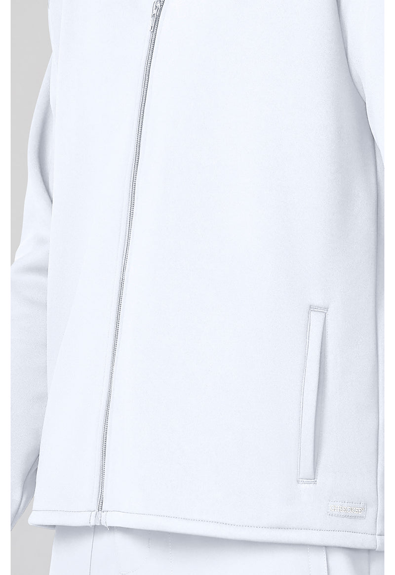 WHITE - Men's Fleece Jacket (View 4)