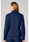 Navy - Fleece Jacket (Back)