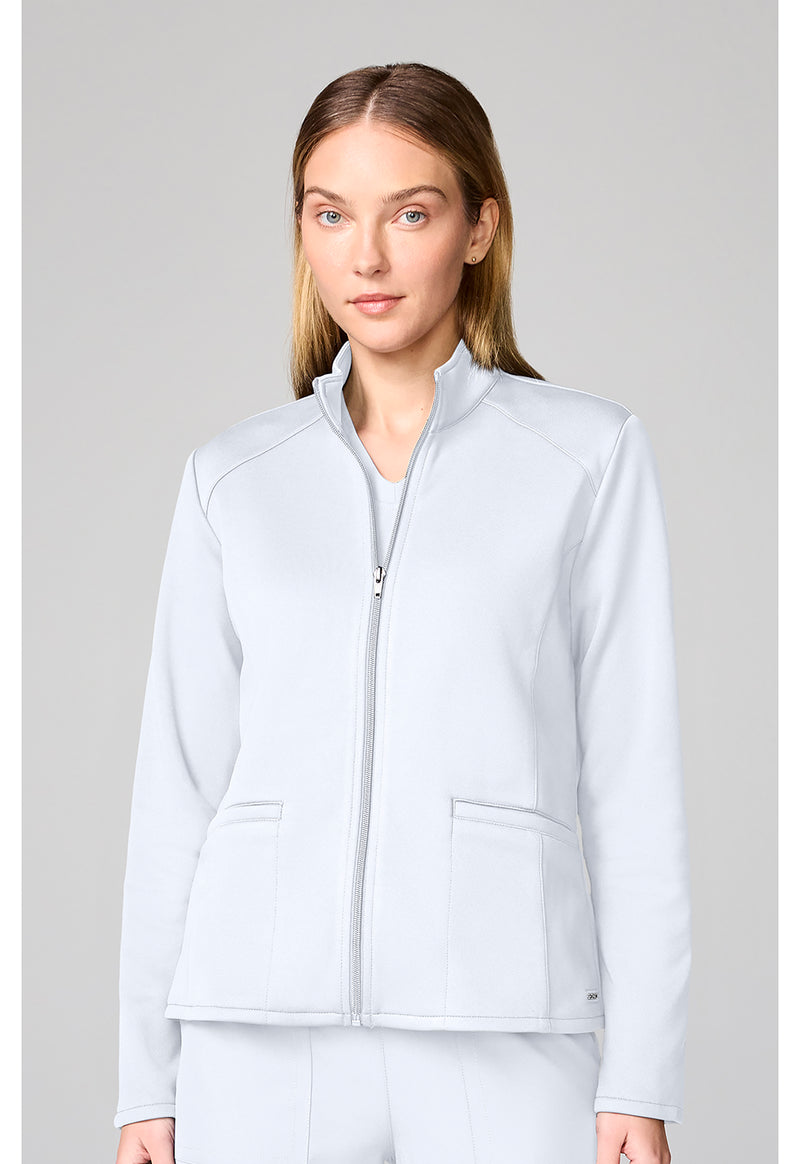 WHITE - Fleece Jacket