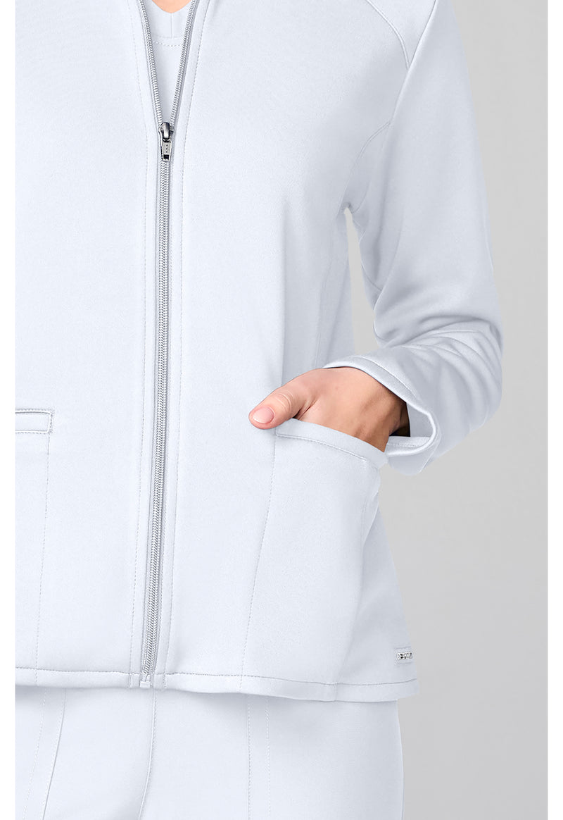 WHITE - Fleece Jacket (View 4)