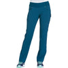 caribbean blue - Mid Rise Straight Leg Pull-on Pant