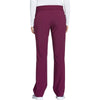 wine - Mid Rise Straight Leg Pull-on Pant