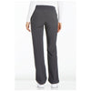 pewter - Mid Rise Straight Leg Pull-on Pant