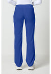 galaxy blue - Mid Rise Straight Leg Pull-on Pant (Back)