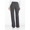 pewter - Mid Rise Straight Leg Pull-on Pant
