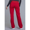 red - Mid Rise Straight Leg Pull-on Pant