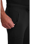 Black - Men's Mid Rise Jogger (View 2)