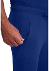 Galaxy Blue - Men's Mid Rise Jogger (View 2)