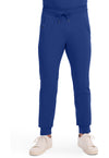 Galaxy Blue - Cherokee IN Infinity Men Scrub Pants - Front View