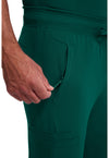 Hunter Green - Men's Mid Rise Jogger (View 2)