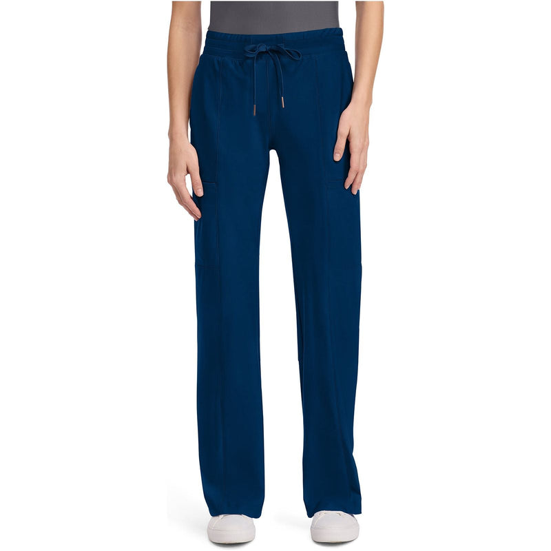 navy - Women's 5-Pocket Trouser Leg Pant