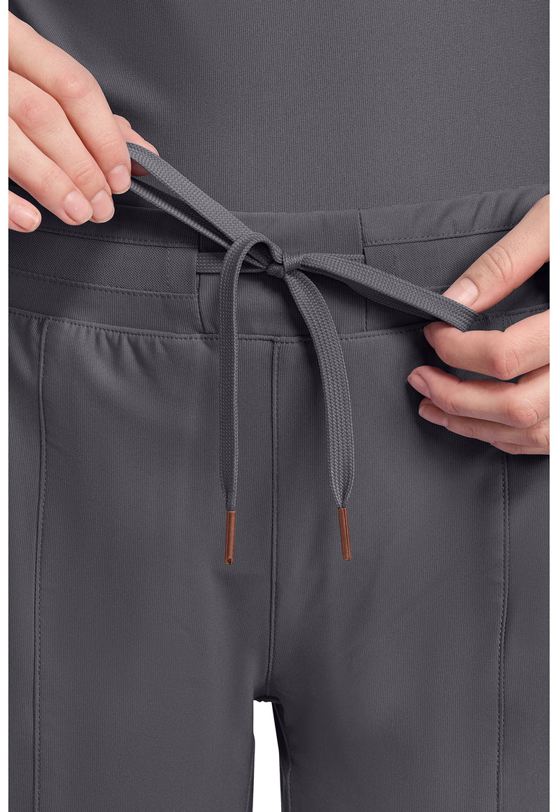 pewter - Women's 5-Pocket Trouser Leg Pant (View 2)