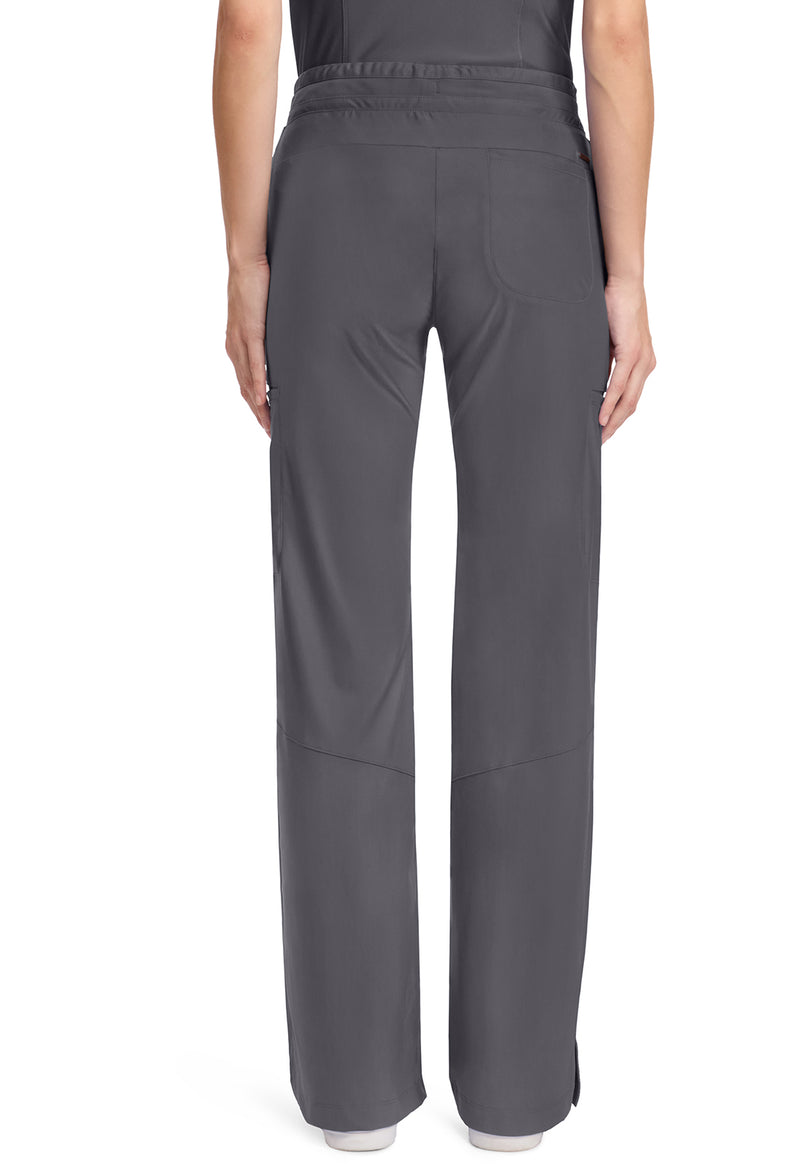 pewter - Women's 5-Pocket Trouser Leg Pant (Back)