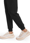 Black - Women's 5-Pocket Jogger Scrub Pants (View 4)
