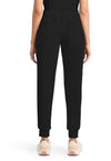 Black - Cherokee Achieve Women Scrub Pants - Back View