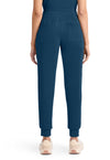Caribbean Blue - Cherokee Achieve Women Scrub Pants - Back View