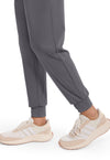 Pewter - Women's 5-Pocket Jogger Scrub Pants (View 4)