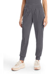 Pewter - Cherokee Achieve Women Scrub Pants - Front View