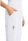 WHITE - Women's 5-Pocket Jogger Scrub Pants (View 3)