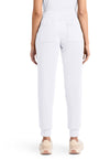 WHITE - Cherokee Achieve Women Scrub Pants - Back View