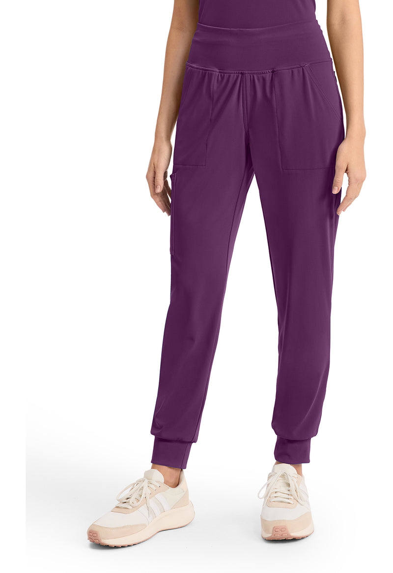 Wild Mulberry - Cherokee Achieve Women Scrub Pants - Front View