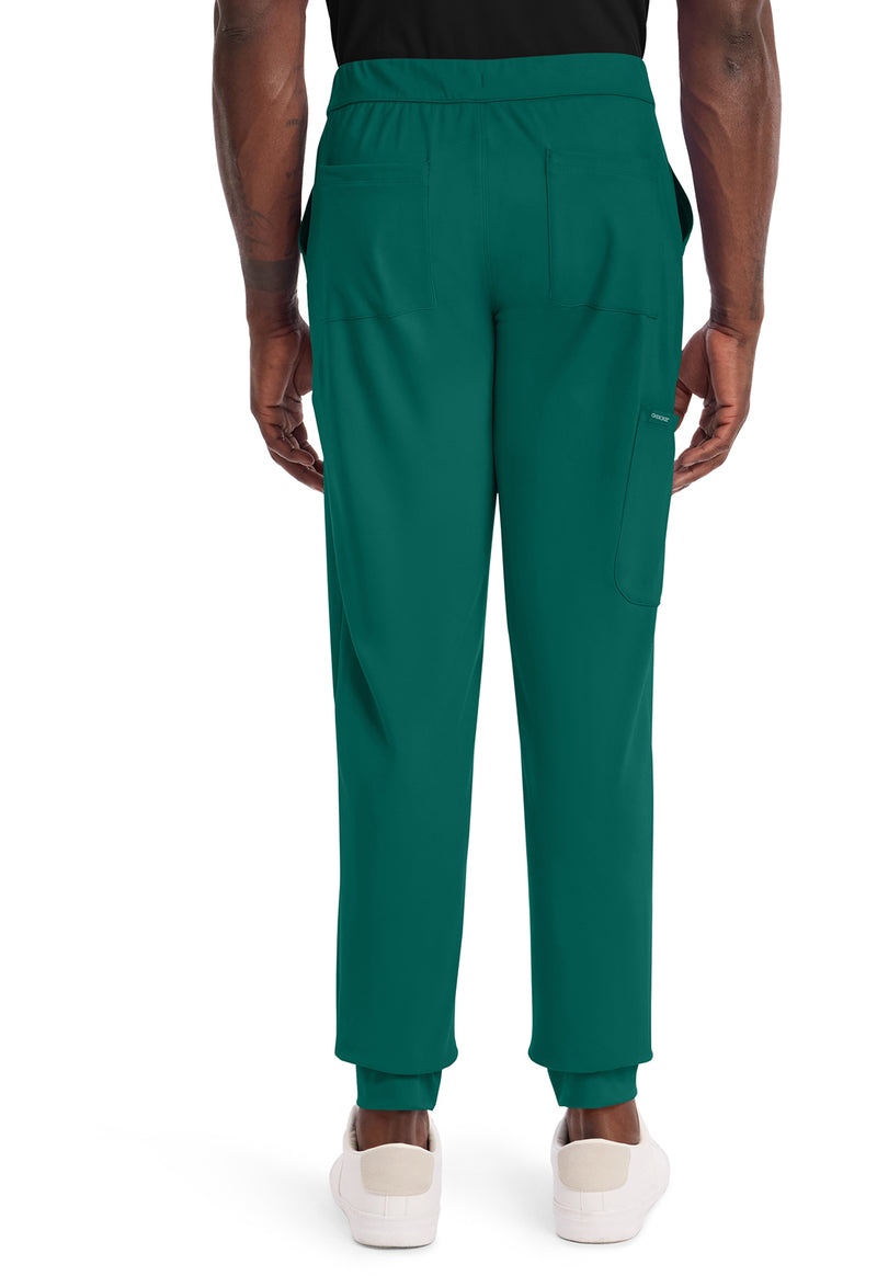 HUNTER - Cherokee Achieve Men Scrub Pants - Back View