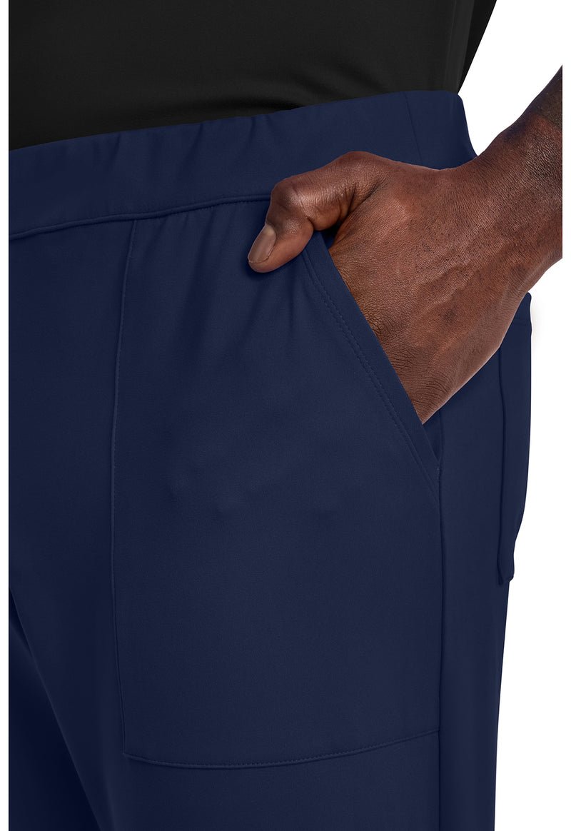 navy - Men's 5-Pocket Jogger Pant (View 3)
