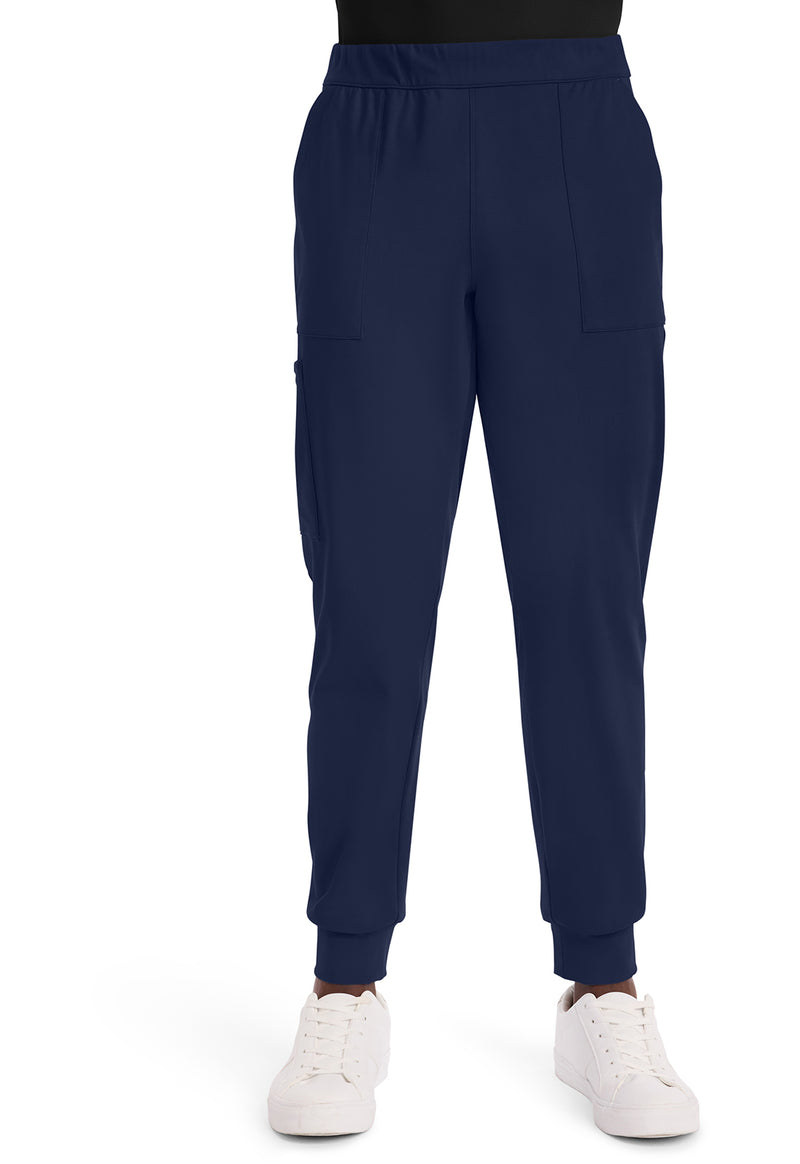 Navy - Cherokee Achieve Men Scrub Pants - Front View