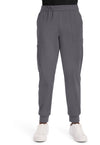 Pewter - Cherokee Achieve Men Scrub Pants - Front View
