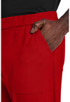 RED - Men's 5-Pocket Jogger Scrub Pants (View 3)