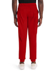 RED - Cherokee Achieve Men Scrub Pants - Back View