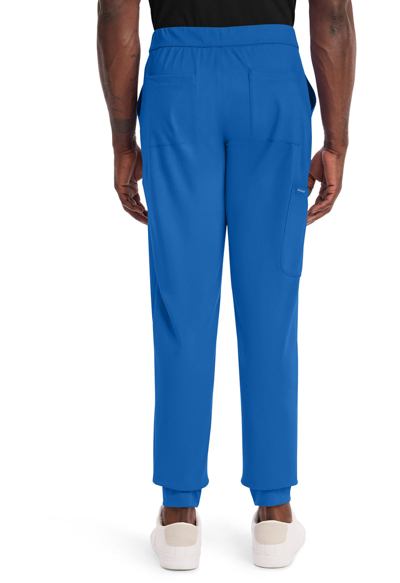 Royal - Cherokee Achieve Men Scrub Pants - Back View