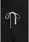 Black - Men's 5-Pocket Straight Leg Scrub Pants (View 2)