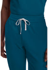 Caribbean Blue - Men's 5-Pocket Straight Leg Scrub Pants (View 2)