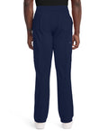 Navy - Cherokee Achieve Men Scrub Pants - Back View