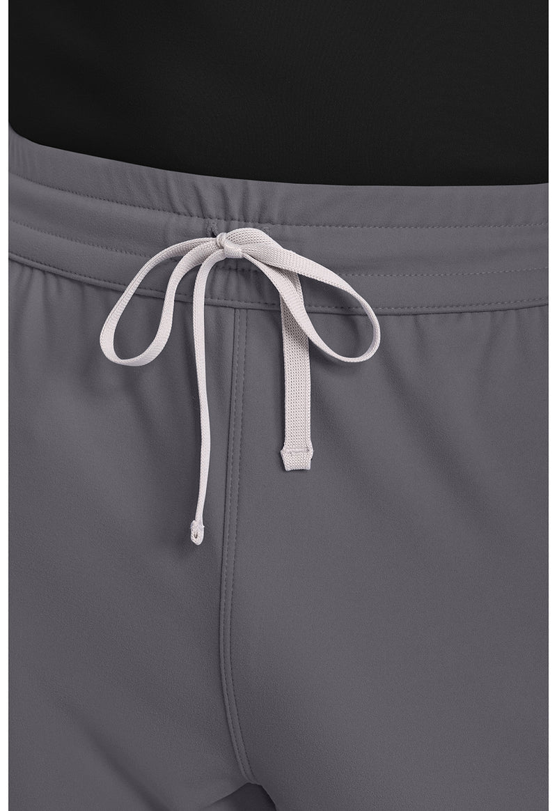Pewter - Men's 5-Pocket Straight Leg Scrub Pants (View 2)
