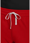 RED - Men's 5-Pocket Straight Leg Scrub Pants (View 2)