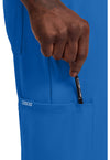 Royal - Men's 5-Pocket Straight Leg Scrub Pants (View 3)