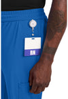 Royal - Men's 5-Pocket Straight Leg Scrub Pants (View 4)