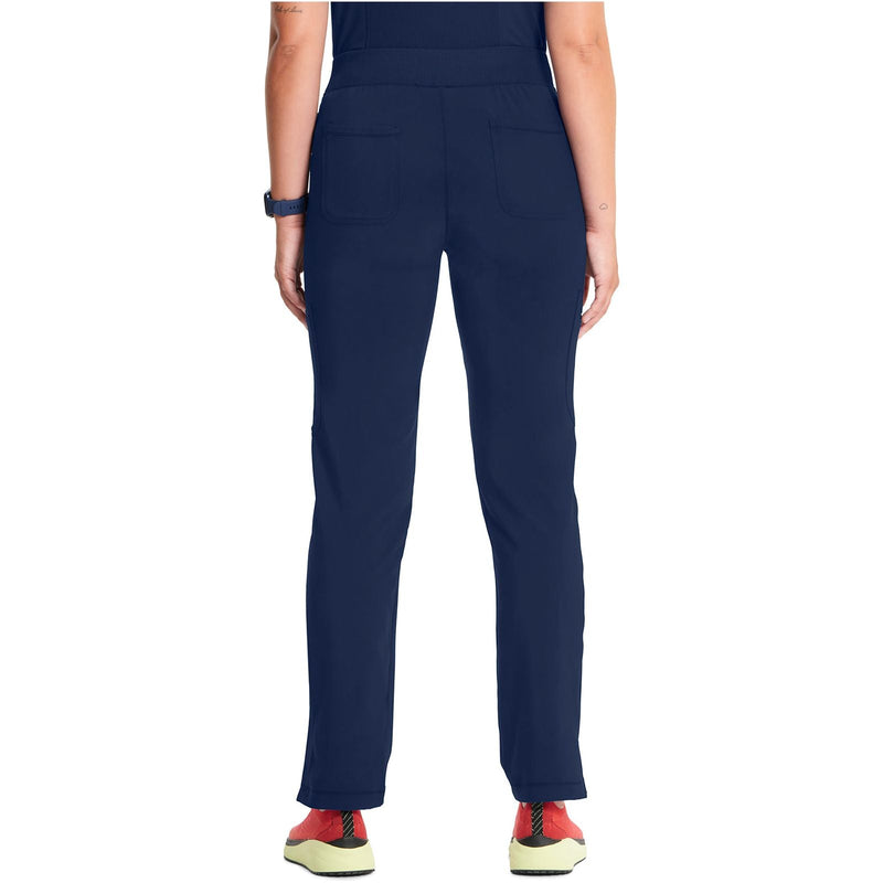 navy - Mid Rise Tapered Leg Pull-on Pant