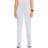 white - Mid Rise Tapered Leg Pull-on Pant