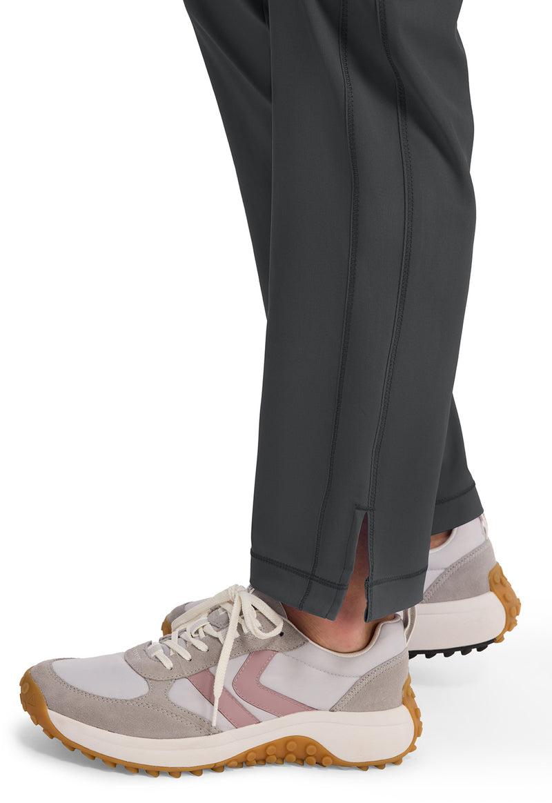 black - Mid Rise Tapered Leg Pull-on Pant (View 3)