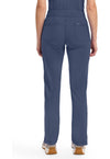 Navy - Cherokee IN Infinity Women Scrub Pants - Back View