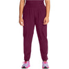wine - Mid Rise Tapered Leg Pull-on Pant