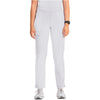 white - Mid Rise Tapered Leg Pull-on Pant