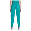 teal blue - Mid Rise Jogger