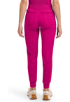 Carmine Pink - Cherokee IN Infinity Women Scrub Pants - Back View