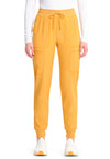 Gold Rush - Cherokee IN Infinity Women Scrub Pants - Front View