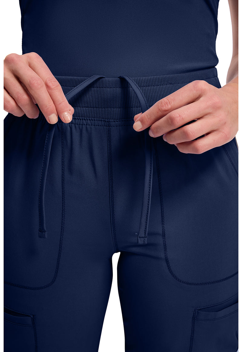 Navy - Women's Mid Rise Jogger (View 3)